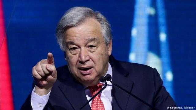 الأمين العام للأمم المتحدة يعرب عن قلقه بسبب الوضع  في لبنان