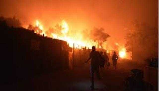 بسبب كورونا.. حريق هائل بأحد السجون في تايلاند