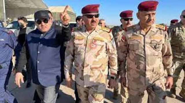 وفد أمني عراقي يصل قاعدة عين الأسد 