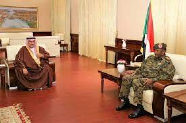 البرهان وملك البحرين 
