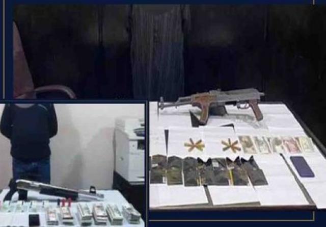 ضبط أسلحة نارية ومواد مخدرة في حملة بالمنوفية
