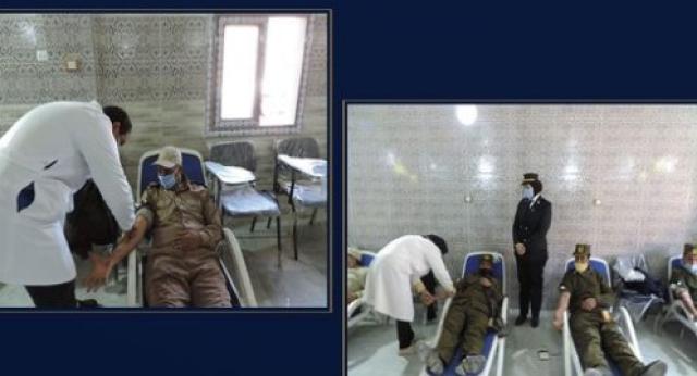 حملة للتبرع بالدم في مديرية أمن الشرقية