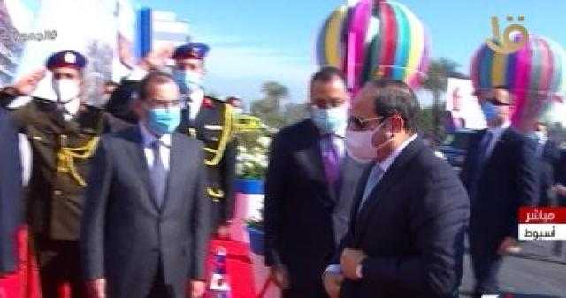 السيسي: أنفقنا تريليون جنيه لتعويض غياب التنمية والاستثمار في الصعيد