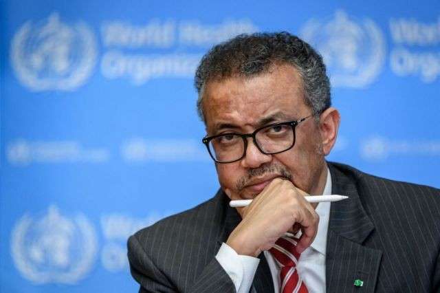 رئيس منظمة الصحة العالمية 