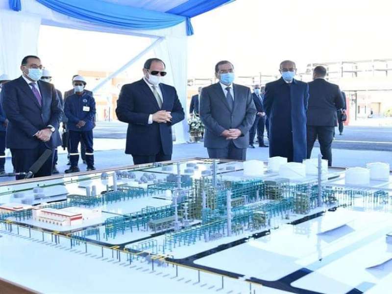 مجمع إنتاج البنزين بشركة أسيوط لتكرير البترول