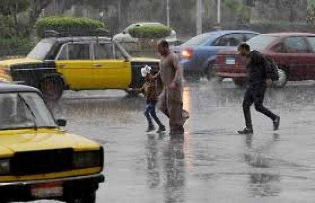 خلال ساعات.. أمطار غزيرة على الإسكندرية