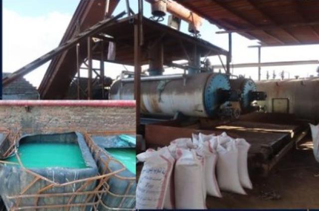 شرطة المسطحات تصبط 4 مصانع عشوائية بالقليوبية