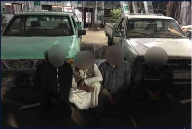 ضبط تشكيل عصابي لسرقة السيارات بحلوان