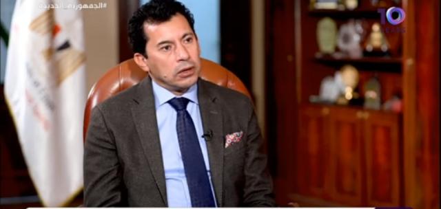 «الجنيه اللي بديه للأهلي الزمالك أخد زيّه».. صبحي: أنا وزير شباب لمصر.. فيديو