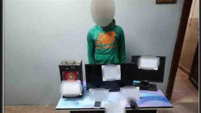 ضبط مسجل تخصص في سرقة المساكن بمنشأة ناصر