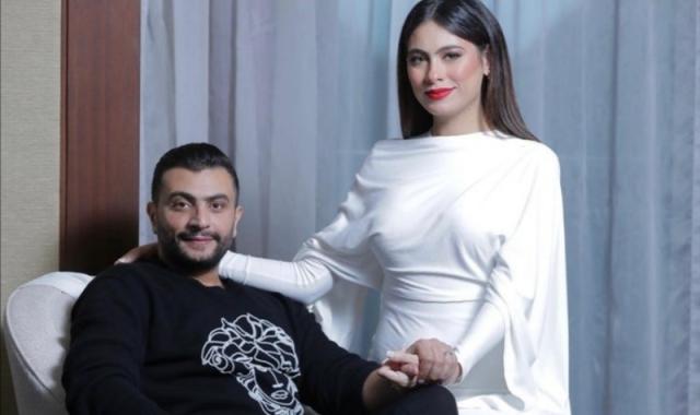 هاجر أحمد وزوجها 