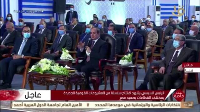 السيسي يطالب بتقنين أوضاع هذه المصانع: «تعالوا نشتغل سوا»
