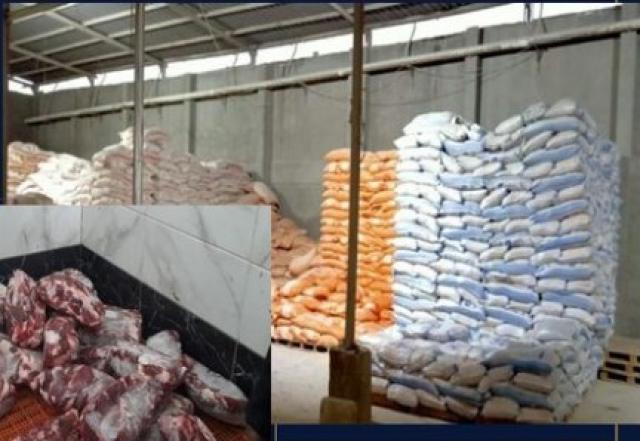 ضبط  581 طن أعلاف مجهولة المصدر بالإسماعيلية