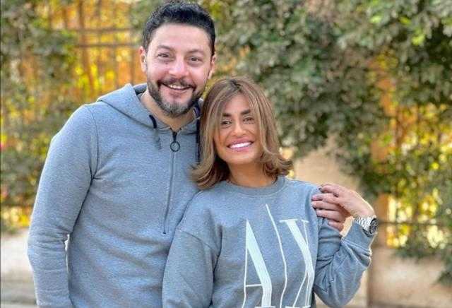 شاهد.. منة فضالي برفقة تامر يسري من كواليس «نصيبي وقسمتك»