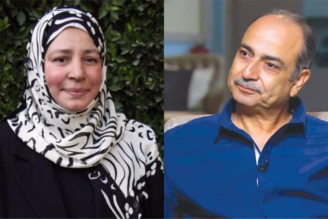 عبلة كامل وأحمد كمال 