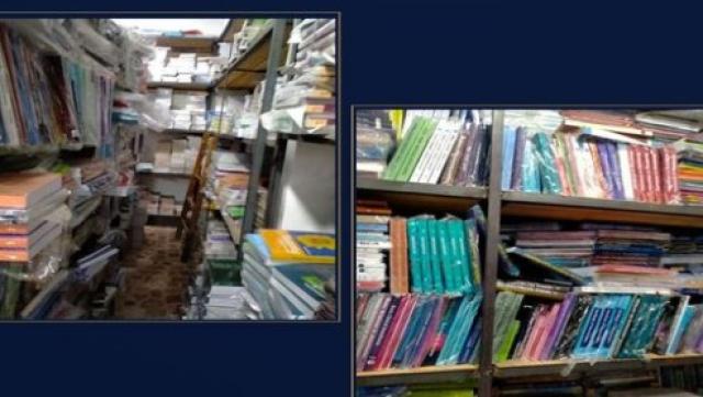 ضبط 13 ألف ملزمة جامعية مقلدة بمطبعة غير مرخصة بحلوان