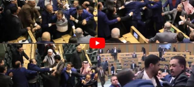 البرلمان الأردني يعقد أولى جلساته بعد «خناقة النواب»