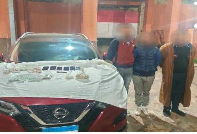 بحوزتهم كوكايين وكيبتاحون ..  ضبط أخطر عصابة في الغربية