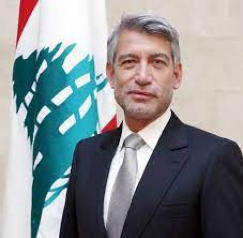  وليد فياض وزير الطاقة اللبناني