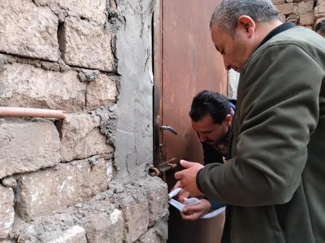 غلق وتشميع مصنع تعبئة زيوت