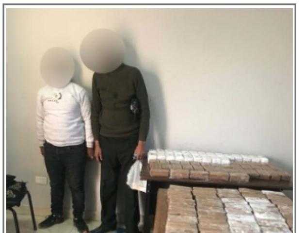 ضبط 983 لفة حشيش في مخزن سري بسيارة بمدينة الشروق