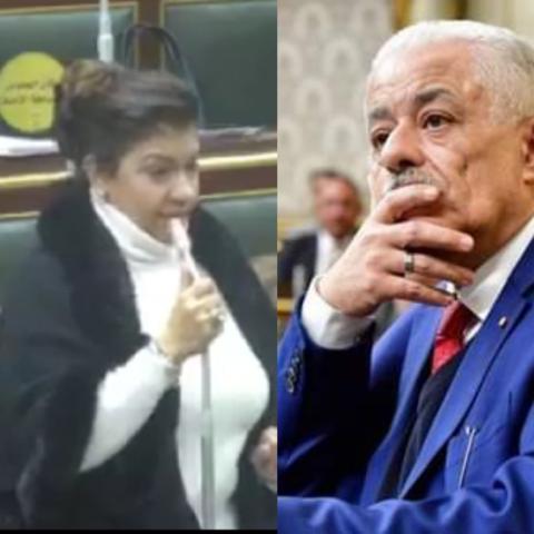 الدكتور طارق شوقى وزير التعليم والنائبة ايفلين متى