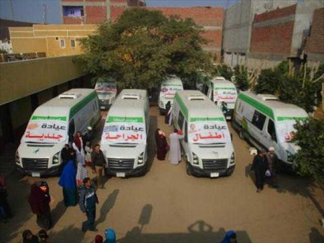 50 قافلة طبية مجانية برعاية الرئيس السيسي.. اعرف التفاصيل