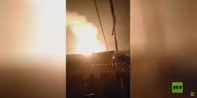 الطيران الإسرائيلي يقصف قطاع غزة - فيديو