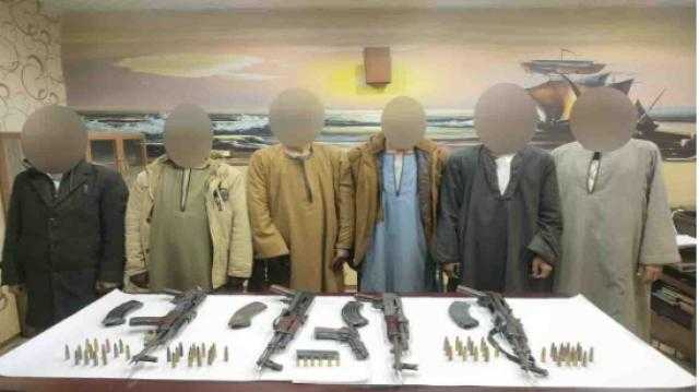 سقوط عصابة مسلحة لسرقة المواد البترولية ببني سويف