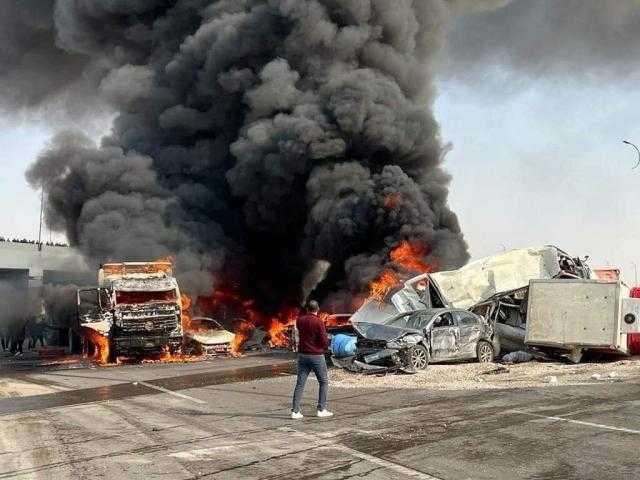 قرار جديد من النيابة بشأن السائق المتسبب في حادث الدائري الأوسطي