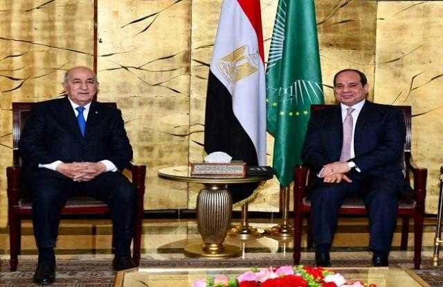 عرب ويكلي: «زيارة مرتقبة للرئيس الجزائري إلى مصر قبل القمة العربية»