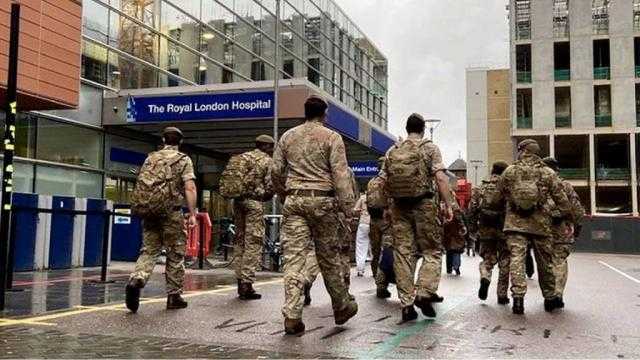 الجيش البريطاني ينتشر في مستشفيات لندن لمواجهة كورونا