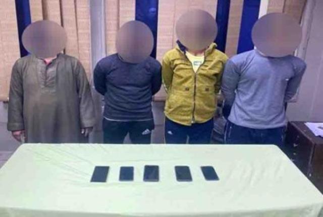 سقوط أخطر عصابة لسرقة الهواتف المحمولة بمحافظة الأقصر