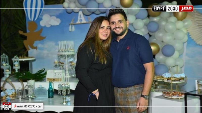 مصطفى خاطر وزوجته