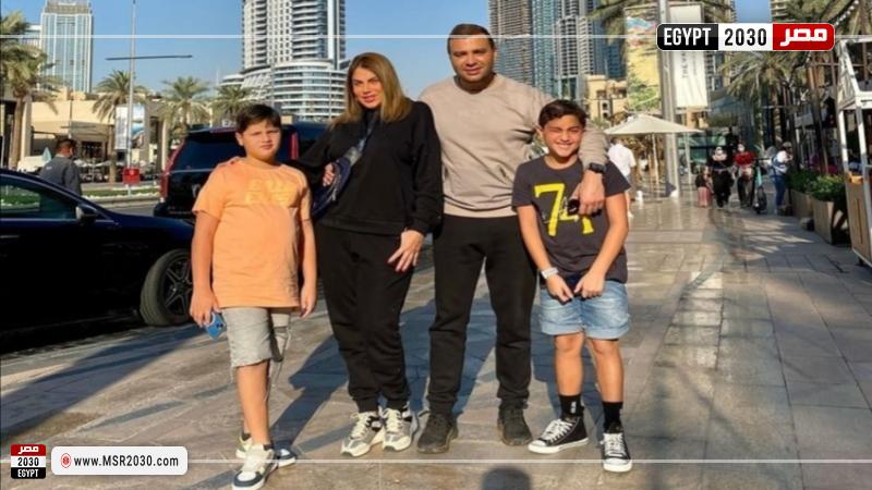 رامي صبري وعائلته