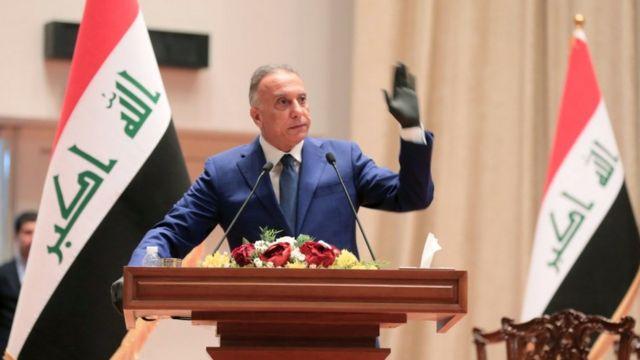 رئيس الوزراء العراقي مصطفى الكاظمي