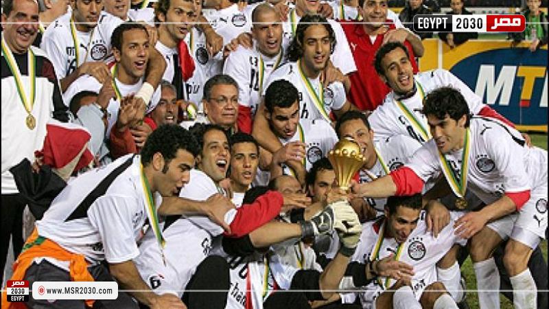 تتويج منتخب مصر بأمم إفريقيا 2006