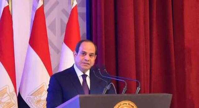 «السيسي» بـ«منتدي الشباب»: «نطالب بالعدالة في توزيع لقاحات كورونا»