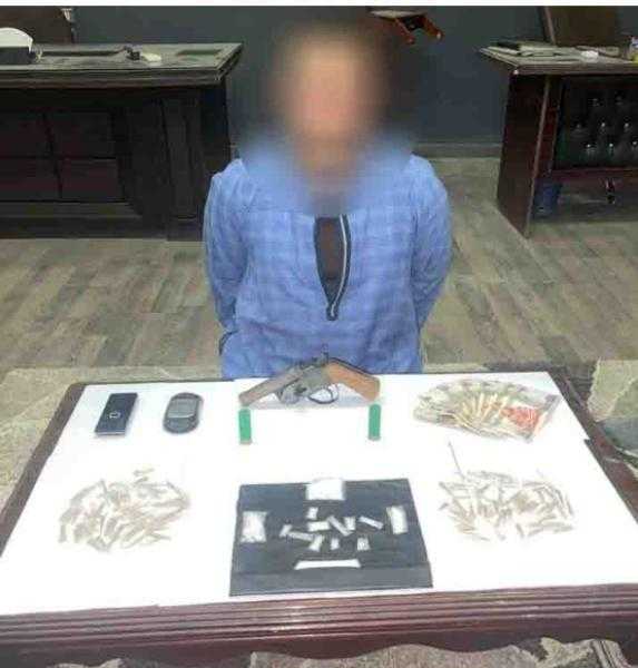 ضبط عاطل بحوزته كمية من مخدر الهيروين بالمرج