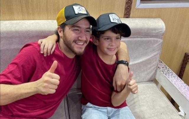 شاهد.. أحدث ظهور لـ أحمد مالك من كواليس «بيمبو»