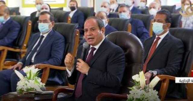 السيسي: «روث الخيل كان سببًا في صناعة السيارات» - فيديو