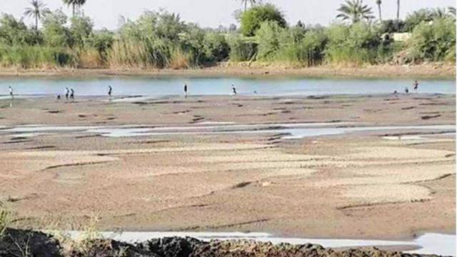 انخفاض منسوب النيل