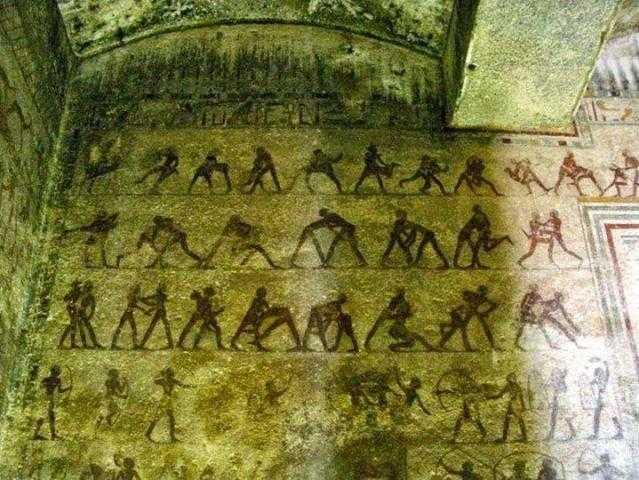 مقبرة أمنمحات بالمنيا تسقط تاريخ شرق أسيا في الفنون القتالية