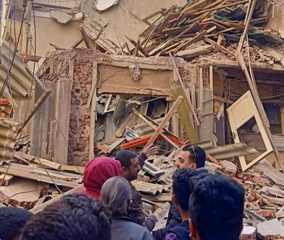 انهيار عقار