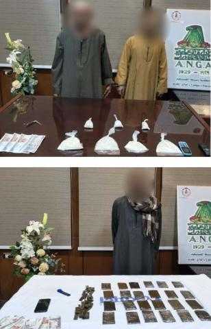 ضبط 3 عناصر إجرامية بحوزتهم مخدرات تقدر بـ500 ألف جنيه في سوهاج