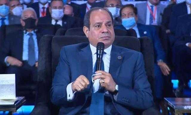 السيسي: «لو دا حصل كنا هنبقى في كارثة كبيرة»