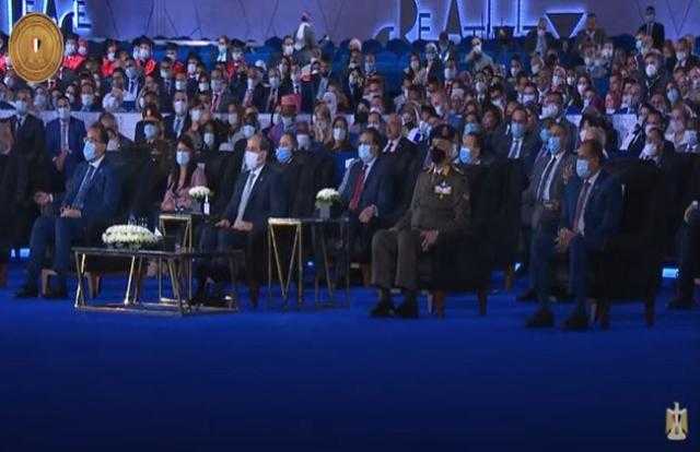 الرئيس السيسي يشاهد فيلمًا تسجيليًا عن إنشاء الأكاديمية الوطنية للتدريب