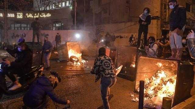 احتجاجات وقطع طرق بلبنان في يوم  «خميس الغضب»