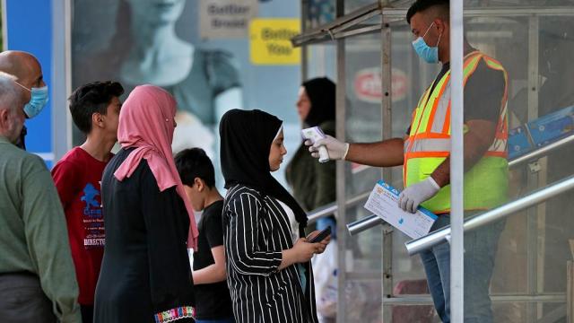 انتشار فيروس كورونا في الدول العربية