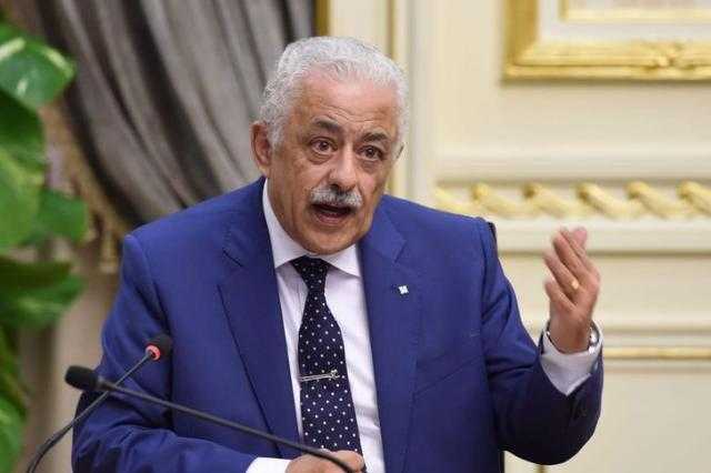 «وزير التعليم» يكشف سبب تحويل امتحانات الصفين الأول والثاني الثانوي من إلكترونية إلى ورقية